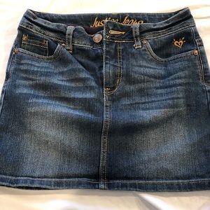 Denim skirt